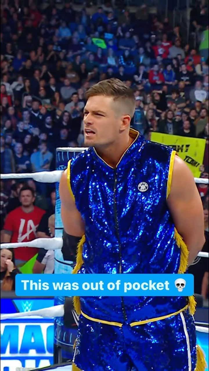 WWEのインスタグラム：「@reallaknight was wrong for this one 🤣」