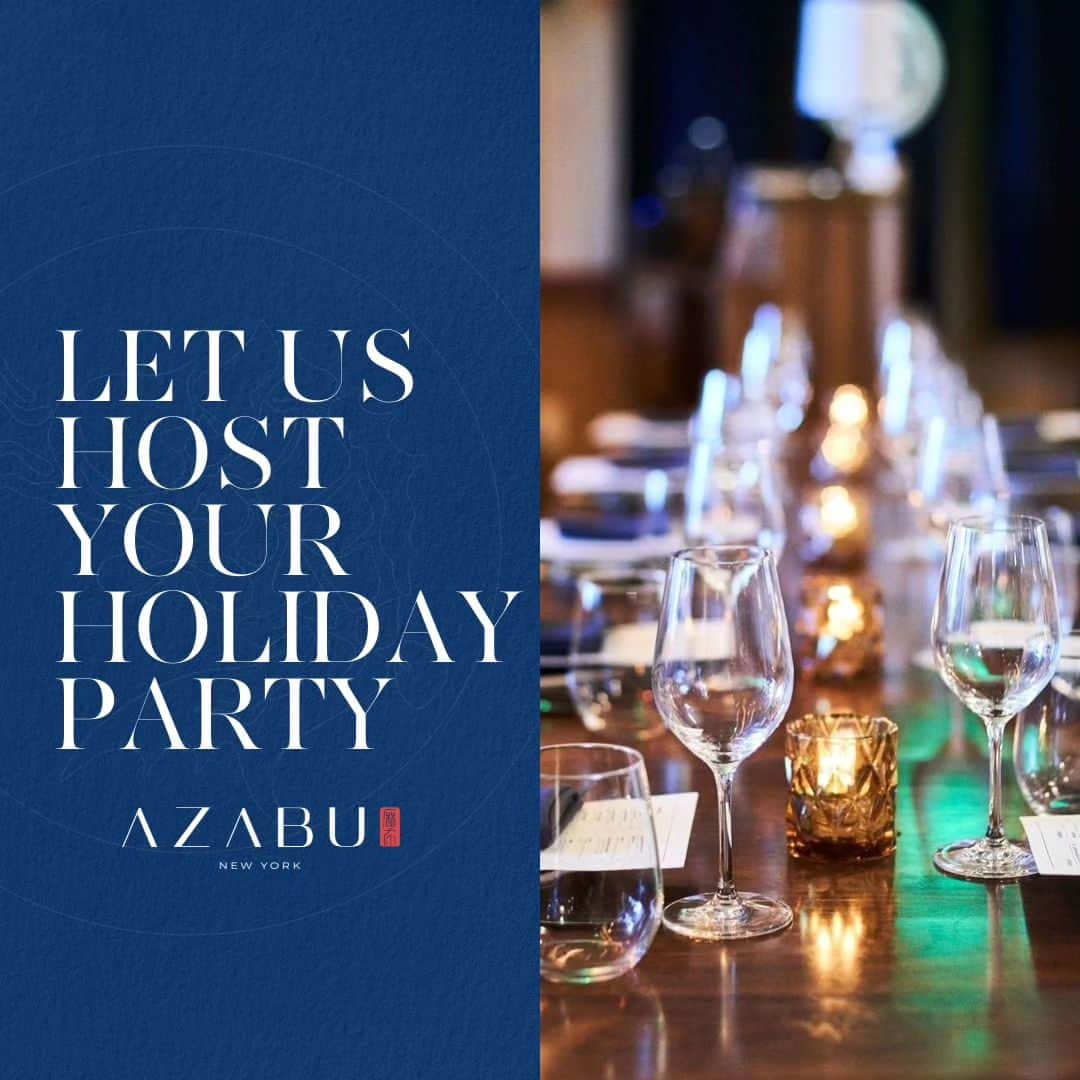 Sushi Azabuのインスタグラム：「Looking for the perfect venue for your intimate holiday gathering in New York? Our back dining room sets the stage for a memorable dinner to end the year. Email us for availability & pricing: shotaro.takahashi@plandosee.com」