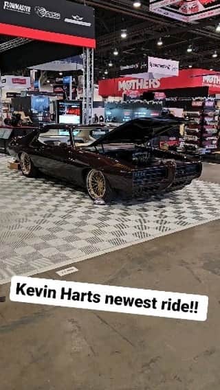 Classics Dailyのインスタグラム：「@kevinhart4real new GTO #pontiac 🛠️ @detroitspeed Via @americanmusclehd #gto #supercharged」