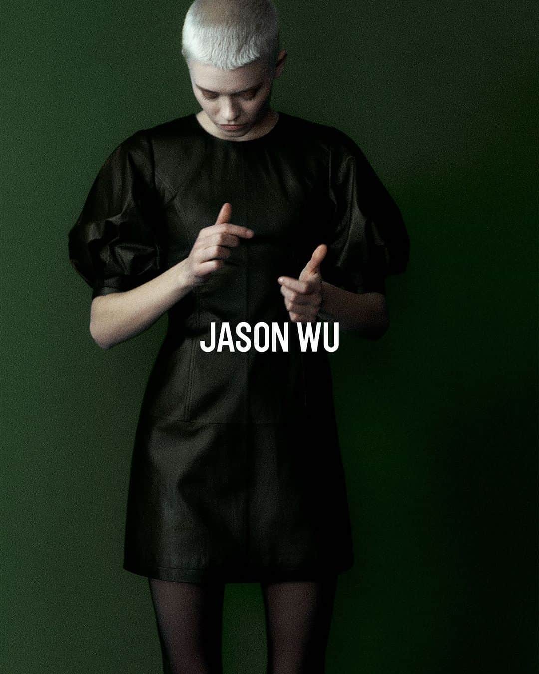 ジェイソンウーのインスタグラム：「The Little Black Dress: A Wardrobe Essential Reimagined #JasonWu #Fall2023」