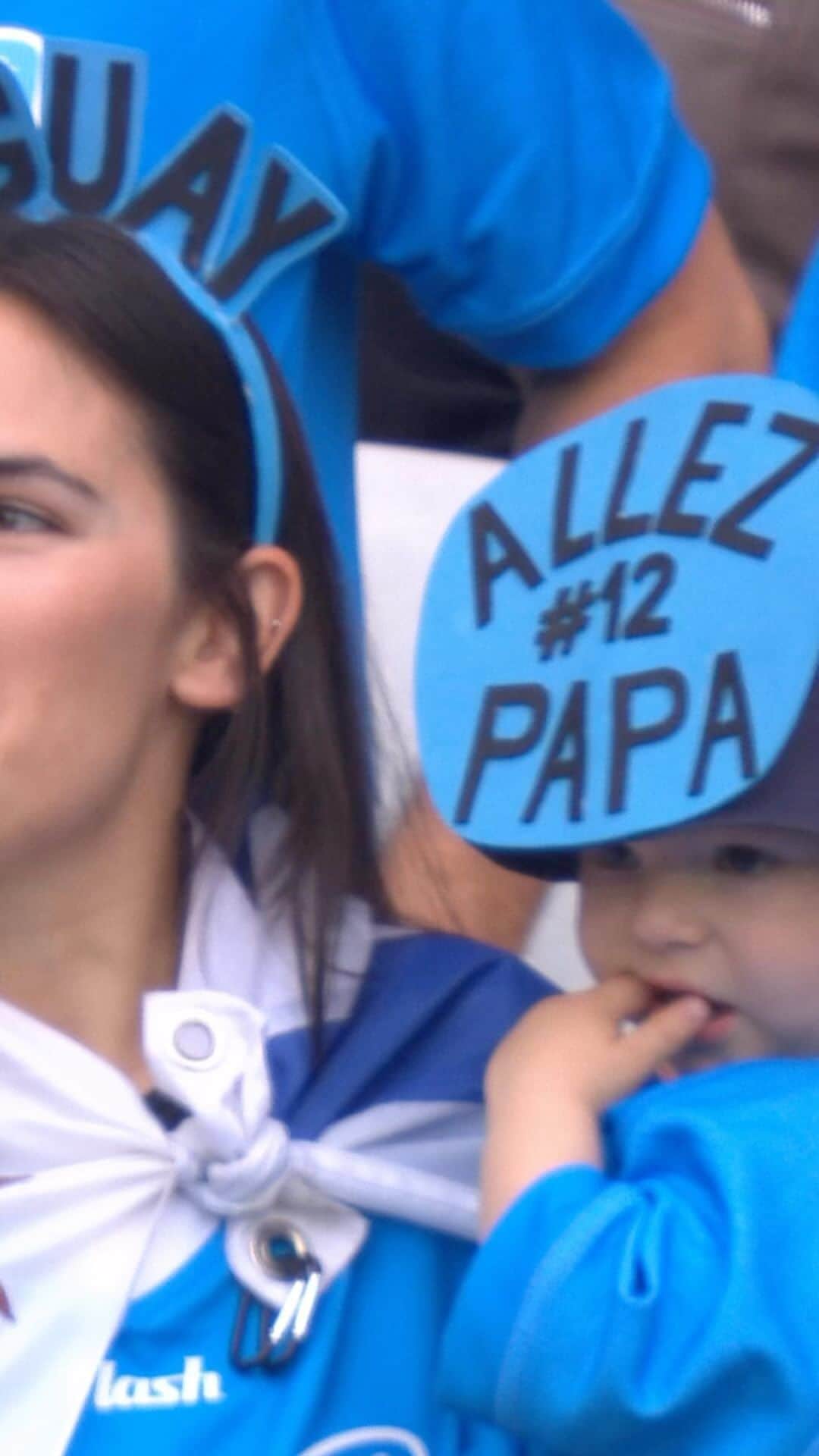 ラグビーリーグ・ワールドカップのインスタグラム：「When your dad is playing for Uruguay at #RWC2023 🥹」