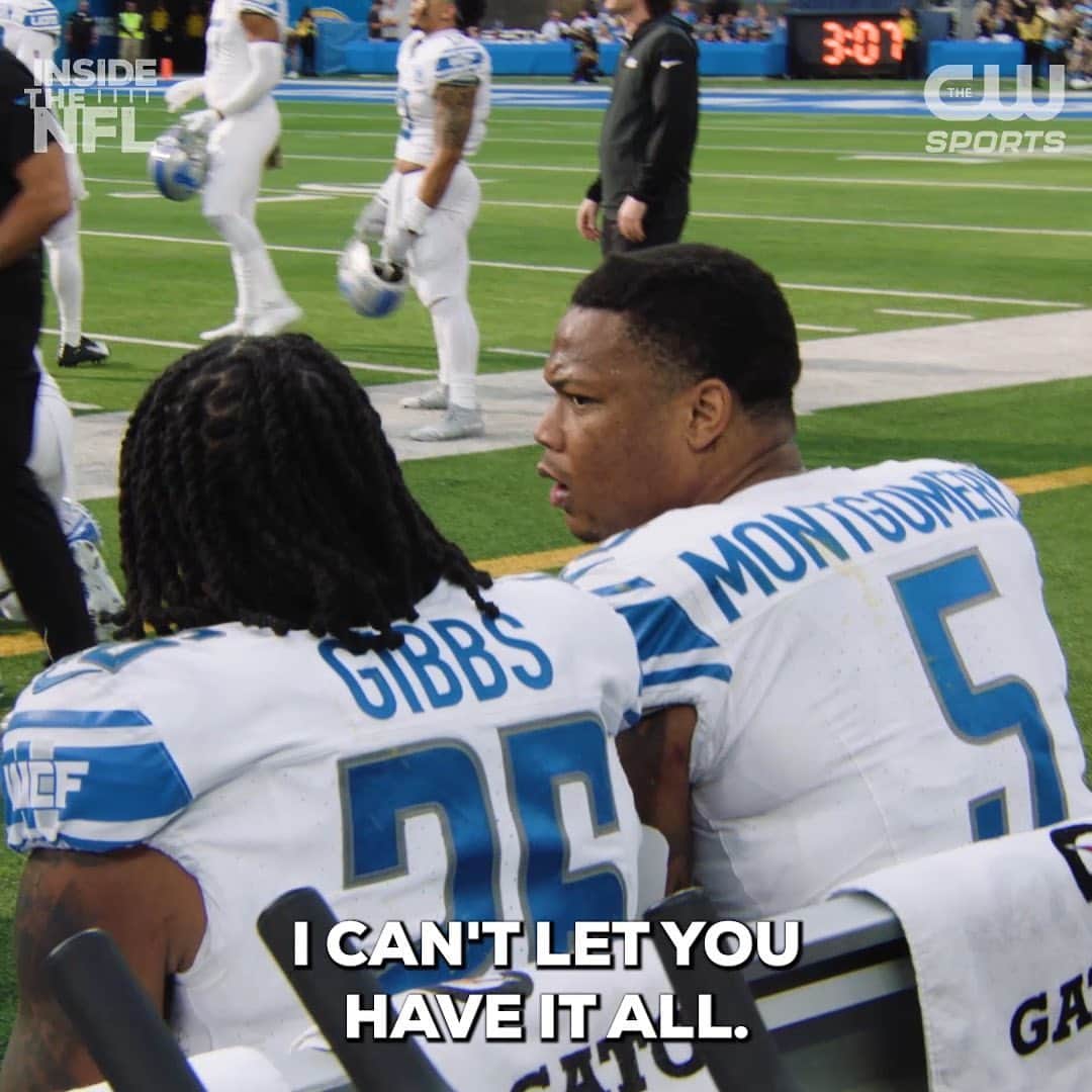 NFLのインスタグラム：「David Montgomery really wasn't letting Jahmyr be the only Lions RB to show out on Sunday  (via @nflfilms)」