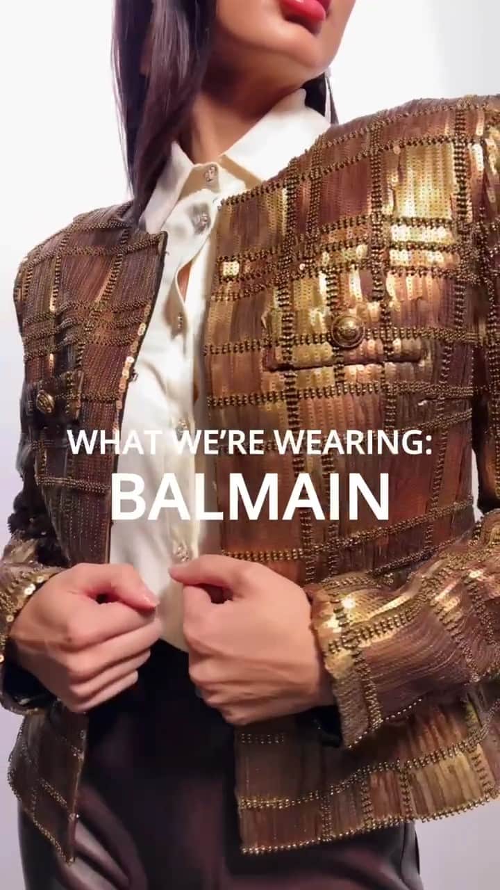GILTのインスタグラム：「You should too. Tap to shop the best of #Balmain.」