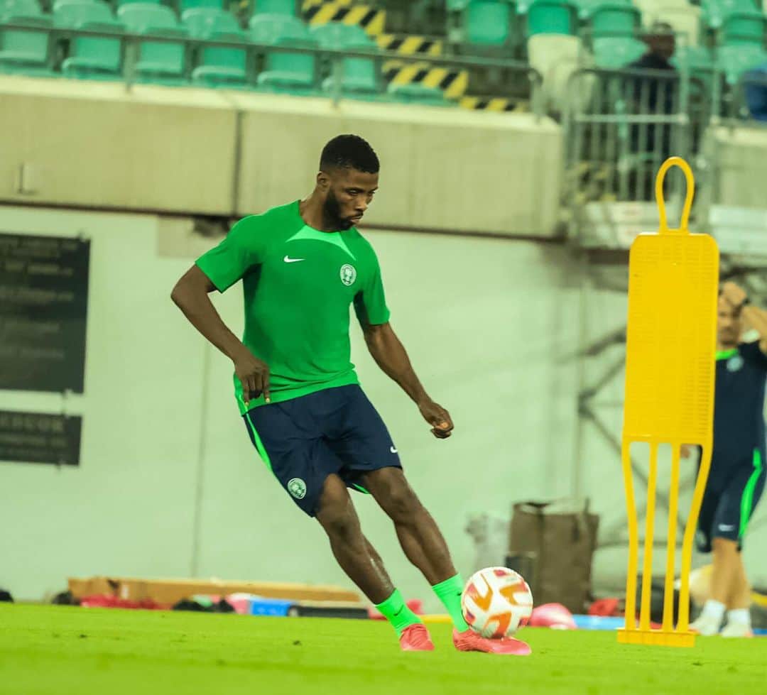 ケレチ・イヘアナチョのインスタグラム：「⚽️💚🇳🇬🇳🇬🦅」