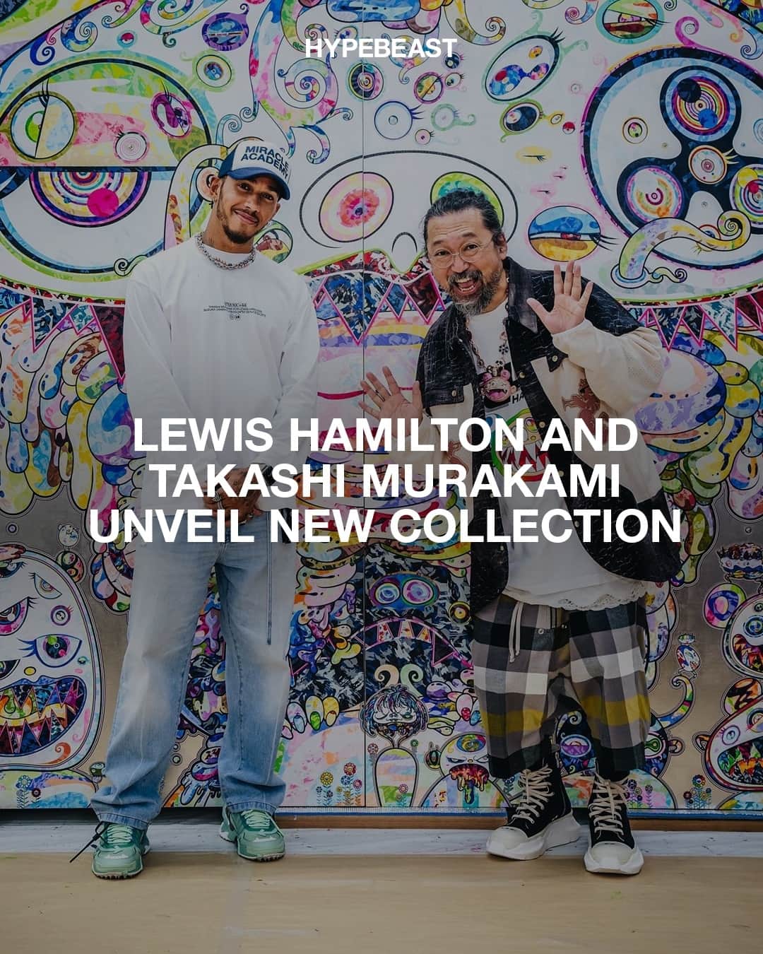 HYPEBEASTさんのインスタグラム写真 - (HYPEBEASTInstagram)「Following an earlier sneak peek, the @lewishamilton x @takashipom collection has now been released. “The Vegas Trip” capsule features a wide range of items that pay homage to the upcoming Vegas Grand Prix. ⁠ ⁠ Colorful graphics can be found across a range of hoodies, jackets, T-shirts, and accessories. Swipe to get a closer look at some of the pieces and shop the full range now via @plus44world. ⁠ ⁠ The range will also be available via a pop-up at the Wynn Las Vegas from now until November 19.⁠ Photo: Plus 44」11月16日 5時01分 - hypebeast