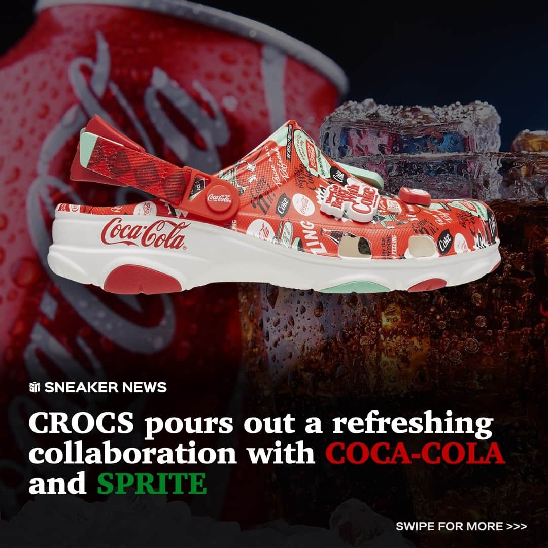 Sneaker Newsさんのインスタグラム写真 - (Sneaker NewsInstagram)「No, Pepsi is not okay: Crocs orders a Coca-Cola collaboration for November 2023 🥤⁠ ⁠ Tap the link in our bio for a closer look at the three colorways.」11月16日 5時01分 - sneakernews