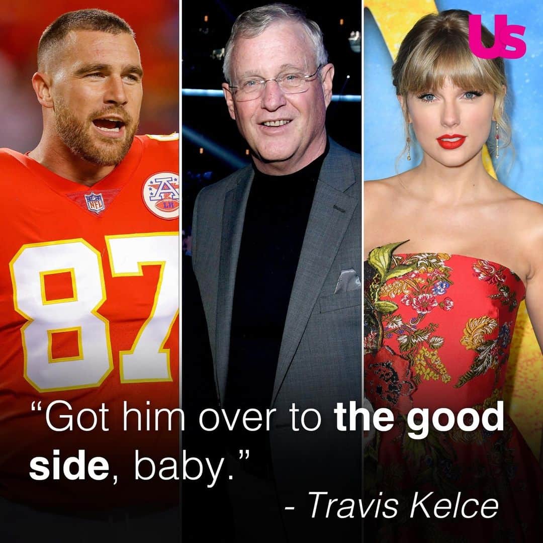 Us Weeklyさんのインスタグラム写真 - (Us WeeklyInstagram)「Scott Swift — a vocal #Eagles fan — was spotted at #TsTheEras tour wearing ... a #Chiefs lanyard??? Ahead of the big showdown between the teams this week, see everything Travis Kelce said about Scott's #NFL allegiance at the link in bio. (📸: Getty)」11月16日 5時45分 - usweekly