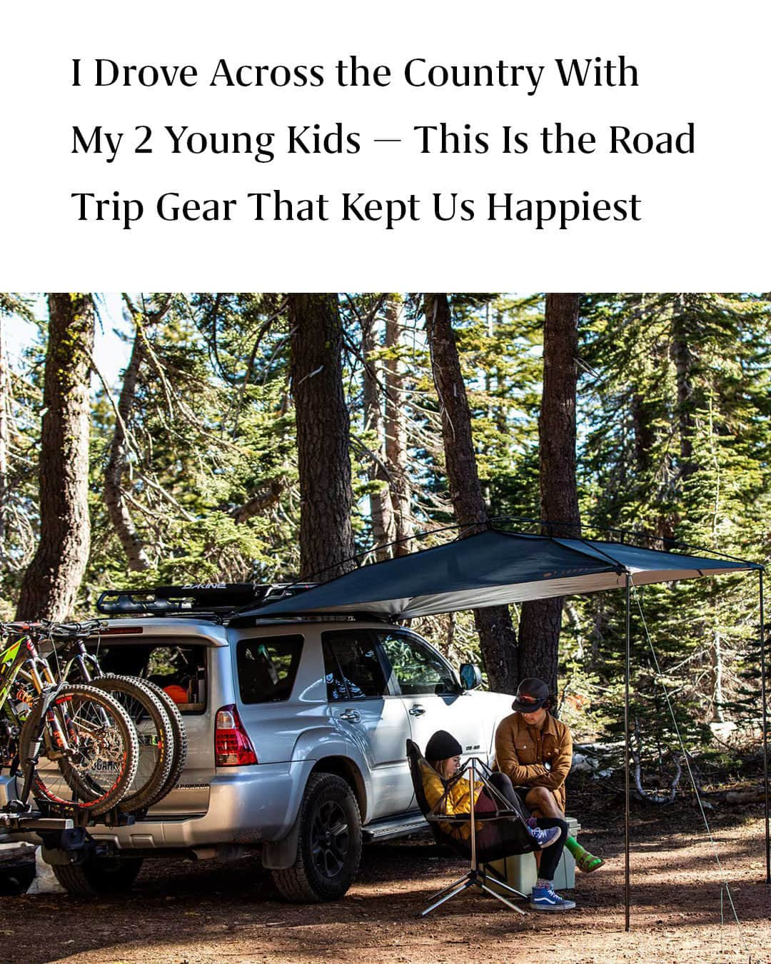 Travel + Leisureのインスタグラム：「After thousands of miles crisscrossing the United States, one road-tripping mom and her well-traveled brood have narrowed their kit down to the best of the best. Read more at the link in bio.」