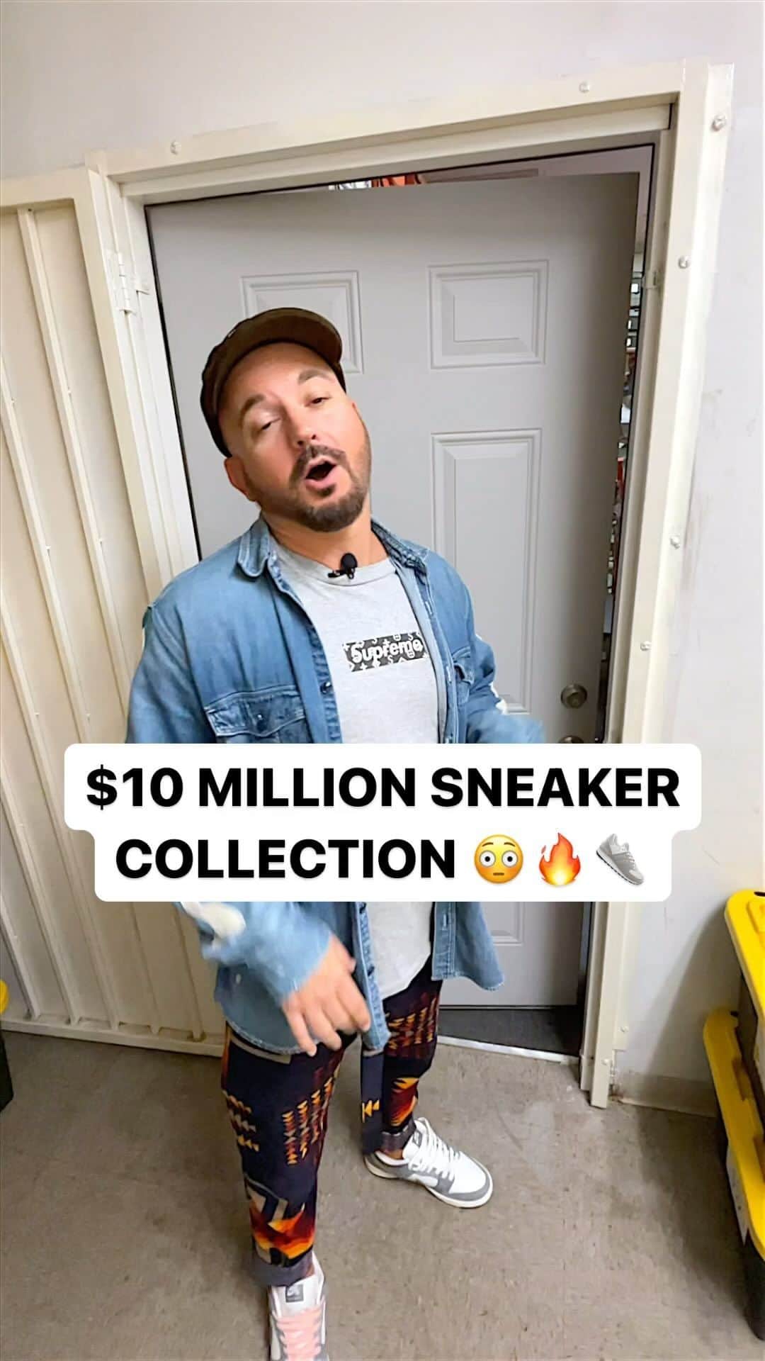 Nice Kicksのインスタグラム：「Part 2 of the sneaker vault at @projectblitz and we still couldn’t fit in all the insane HEAT we saw 🤯🔥 @sneakpeekshow   FULL VIDEO at the LINK IN BIO and YOUTUBE.COM/NICEKICKS 📲  #sneakers #sneakerhead #sneakercollection #sneakercollector #nike #airjordan #kobebryant #nikesb」