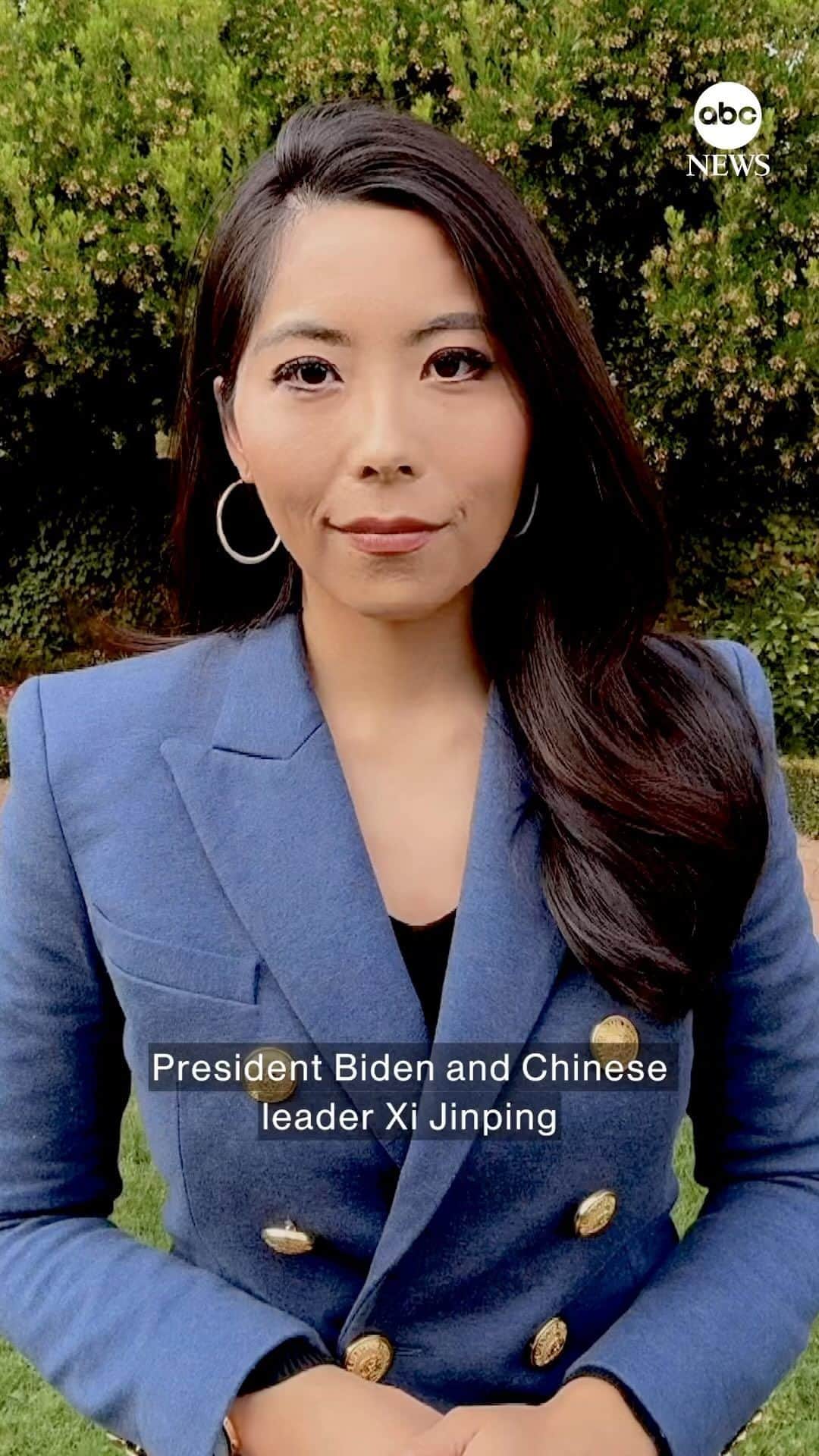 ABC Newsのインスタグラム：「Pres. Biden and Chinese Pres. Xi Jinping are meeting face-to-face in a high-stakes summit near San Francisco, where the two world leaders are seeking common ground in improving military communication.  ABC News’ @selinawangtv reports from Woodside, California, with the latest. #news #biden #xijinping #china #usa #military」