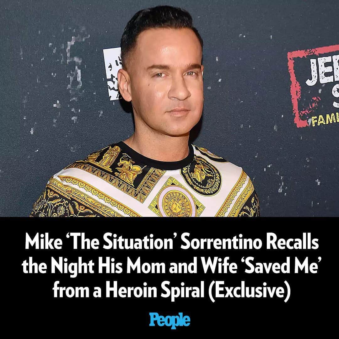 People Magazineさんのインスタグラム写真 - (People MagazineInstagram)「Mike “The Situation” Sorrentino is opening about his difficult battle with addiction and his road to recovery. “I was broke. I was unemployed. I was months behind on my rent and I was depressed," the "Jersey Shore: Family Vacation" star says. To watch the PEOPLE exclusive clip, head to the link in bio. | 📷: Getty」11月16日 7時34分 - people