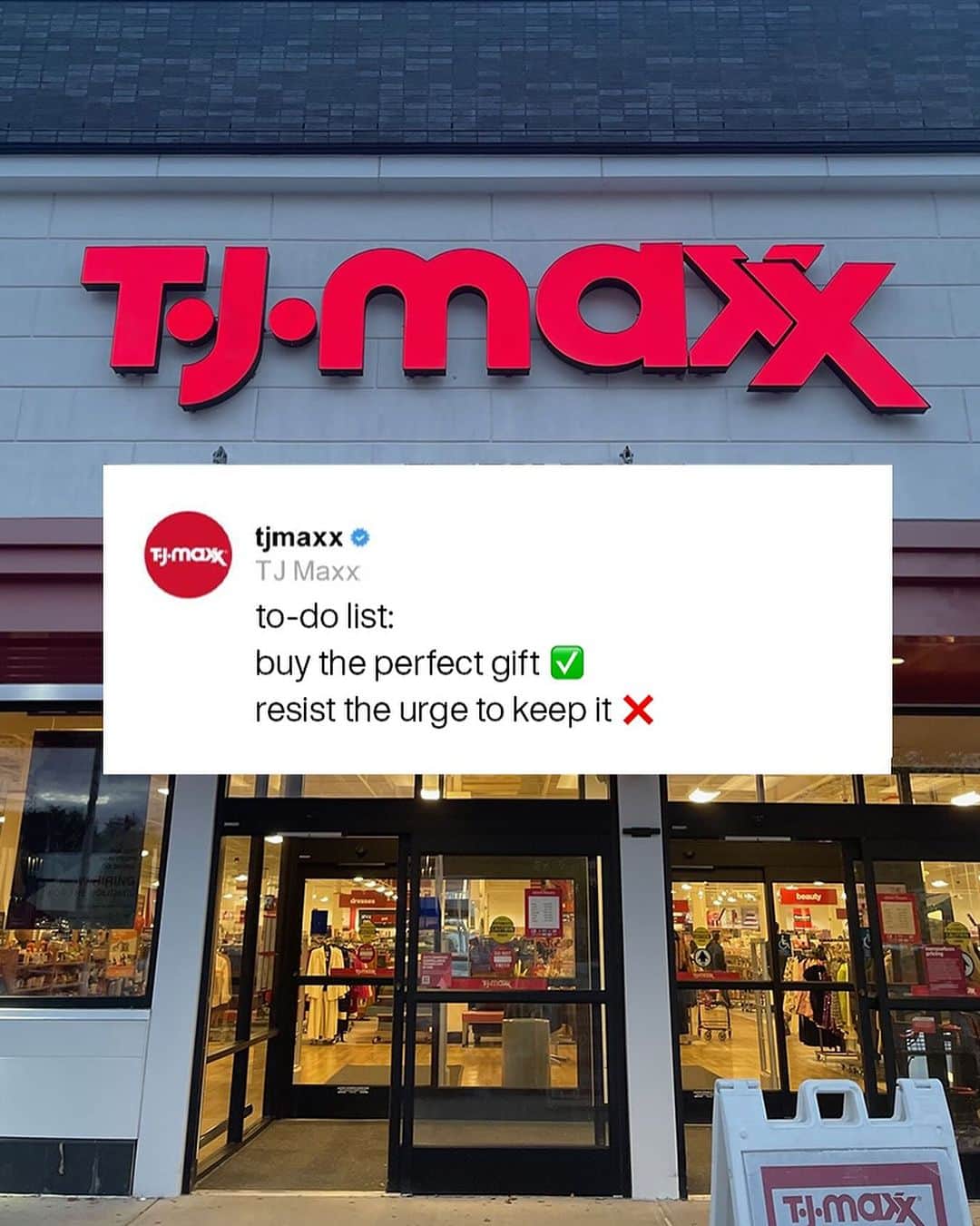 T.J.マックスのインスタグラム：「Note to self: just get two next time ✍️」