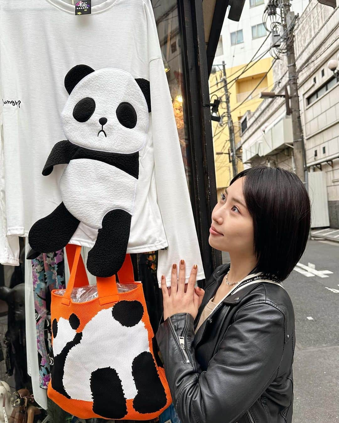 増田有華のインスタグラム：「パンダちゃん3匹🐼」