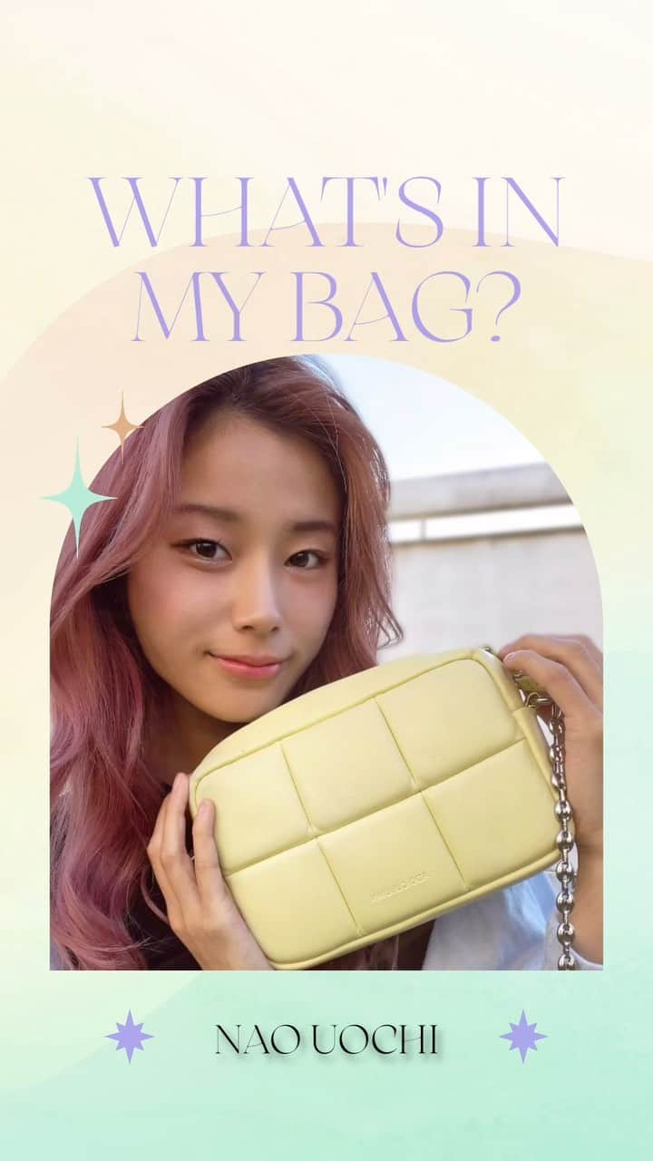 ELLE girl JAPANのインスタグラム：「魚地菜緒の”What's in my bag？”👜  ELLEgirl UNIのメンバーによる新連載“What's in my bag？”🍂vol.27は、日本でもトップクラスに入るブレイクダンサーで、舞台や「アンダーアーマー」のアンバサダー、モデルなど幅広く活躍する魚地菜緒さんのバッグとポーチの中身を拝見！  【愛用バッグ】 「ダンサーという仕事柄、大きな荷物やキャリーケースを持って移動することが多いので、両手が空くタイプのバッグが便利。アニマルフリーの素材を使用したバッグブランド『アドカラム』のショルダーバッグは、メロンパンのようなふわふわのキルティング＆チェーンストラップの組み合わせがかわいい。憧れの存在であるアンジュルム佐々木莉佳子ちゃんのメンバーカラー、イエローを選びました♡」  【バッグの中身】 ・スマホ ・財布 ・「オサムグッズ」ポーチ  【ポーチの中身】 ・「アディクション」リップ オイル プランパー 101 ・「ジルスチュアート」ルージュ リップブロッサム 121 ・「アビオット」ワイヤレスイヤホン  @bgirlnao   #バッグの中身 #バッグの中身紹介 #バッグの中 #お気に入りバッグ #ポーチの中身 #ポーチの中身紹介 #ポーチの中 #アドカラム #addculumn #オサムグッズ #addiction #アディクション #アディクションリップ #ジルスチュアート #jillstuart #jillstuartbeauty #ジルスチュアートコスメ #ジルスチュアートビューティー #ジルスチュアートリップ #アビオット #アビオットのワイヤレスイヤホン #魚地菜緒」