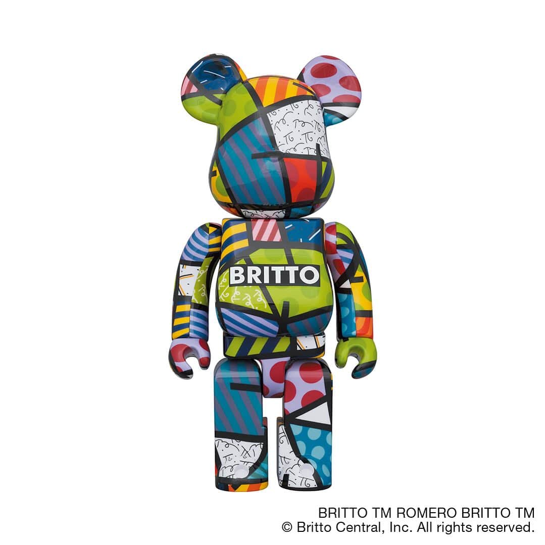 のインスタグラム：「【MEDICOM TOY at RESTIR】>>> LAUNCHING 11.18 (sat) 12:00-  ✔︎ BE＠RBRICK Romero Britto 100％ & 400％  BRITTO TM ROMERO BRITTO TM ©︎ Britto Central, Inc. All rights reserved. BE@RBRICK TM & ©︎ 2001-2023 MEDICOM TOY CORPORATION. All rights reserved.  @restirofficial RESTIR.COM  #restir #リステア #bearbrick #ベアブリック」