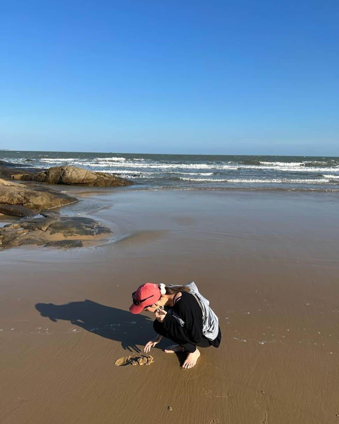 パフ・クオさんのインスタグラム写真 - (パフ・クオInstagram)「抓🫶🏻  . . .  #海邊吹吹風」11月16日 18時07分 - aohsuehfu