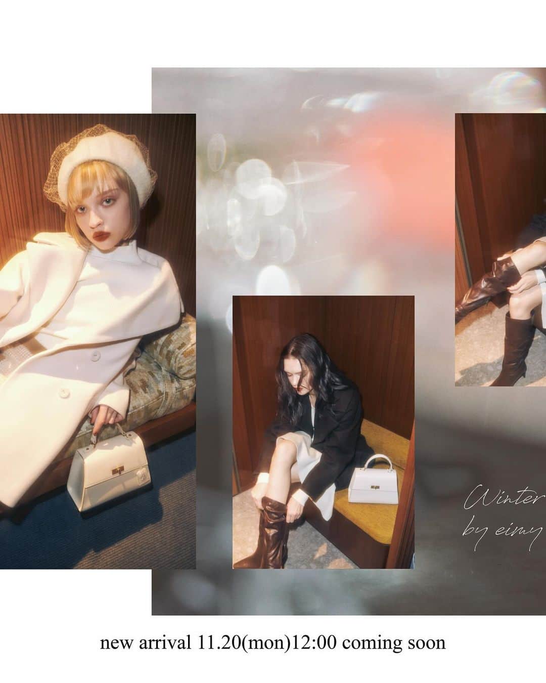 eimy istoireさんのインスタグラム写真 - (eimy istoireInstagram)「⁣ 【11/20(月)12:00〜販売開始！】⁣ ⁣ ✔︎ ビッグカラーミディアムコート⁣ ⁣ insta LIVE : 11/16(木)20:00⁣ ⁣ ┈┈┈┈┈┈┈┈┈┈┈┈┈┈┈┈┈┈┈┈┈┈⁣ ⁣ ONLINE STORE & 公式アプリにて⁣ 11/18(土)12:00より商品ページを先行公開🤍⁣ ⁣ ONLINE STOREは @eimyistoire_official ⁣ プロフィールのTOPにあるURLよりご覧ください🛒⁣ ⁣ "WISH LIST登録"をしていただくと⁣ 販売開始後にまとめてカートに入れられるため⁣ 発売当日のお買い物がスムーズになります🕊️⁣ ⁣ ┈┈┈┈┈┈┈┈┈┈┈┈┈┈┈┈┈┈┈┈┈┈⁣ ⁣ #eimyistoire⁣ #eimy_snap⁣ #eimy_ootd ⁣ #eimy」11月16日 18時29分 - eimyistoire_official