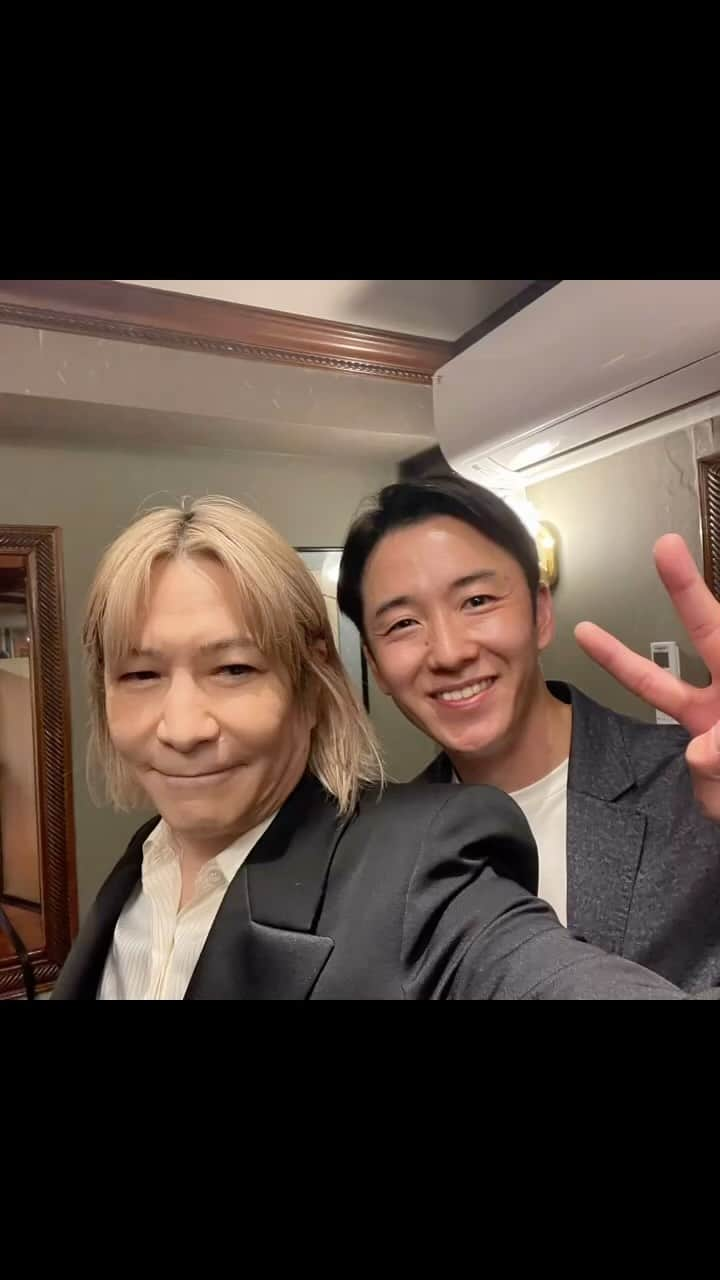 小室哲哉のインスタグラム：「大切な早実会にて、可愛い後輩たち、 荒木大輔、斎藤佑樹、清宮幸太郎と一緒に😅 なかなか集える事無いですからね🤳 ふ〜、僕も、もう少し頑張らないとね🤔」