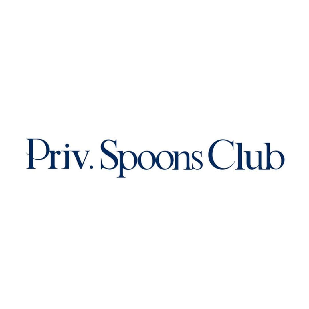 Priv. Spoons Clubのインスタグラム：「Priv. Spoons Club - NEW LOGO  NEW COLLECTION 11.16(Thu) 12:00 START.   LAUNCH PARTY 11.16(Thu) 17:00 START @DAIKANYAMASTORE  #privspoonsclub  #プライベートスプーンズクラブ」