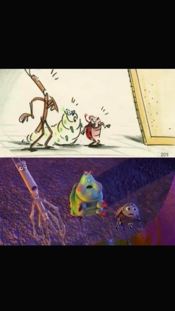 Disney Pixarのインスタグラム：「Looks like P.T. Flea has met his match 🪰  Stream A Bug's Life on #DisneyPlus」