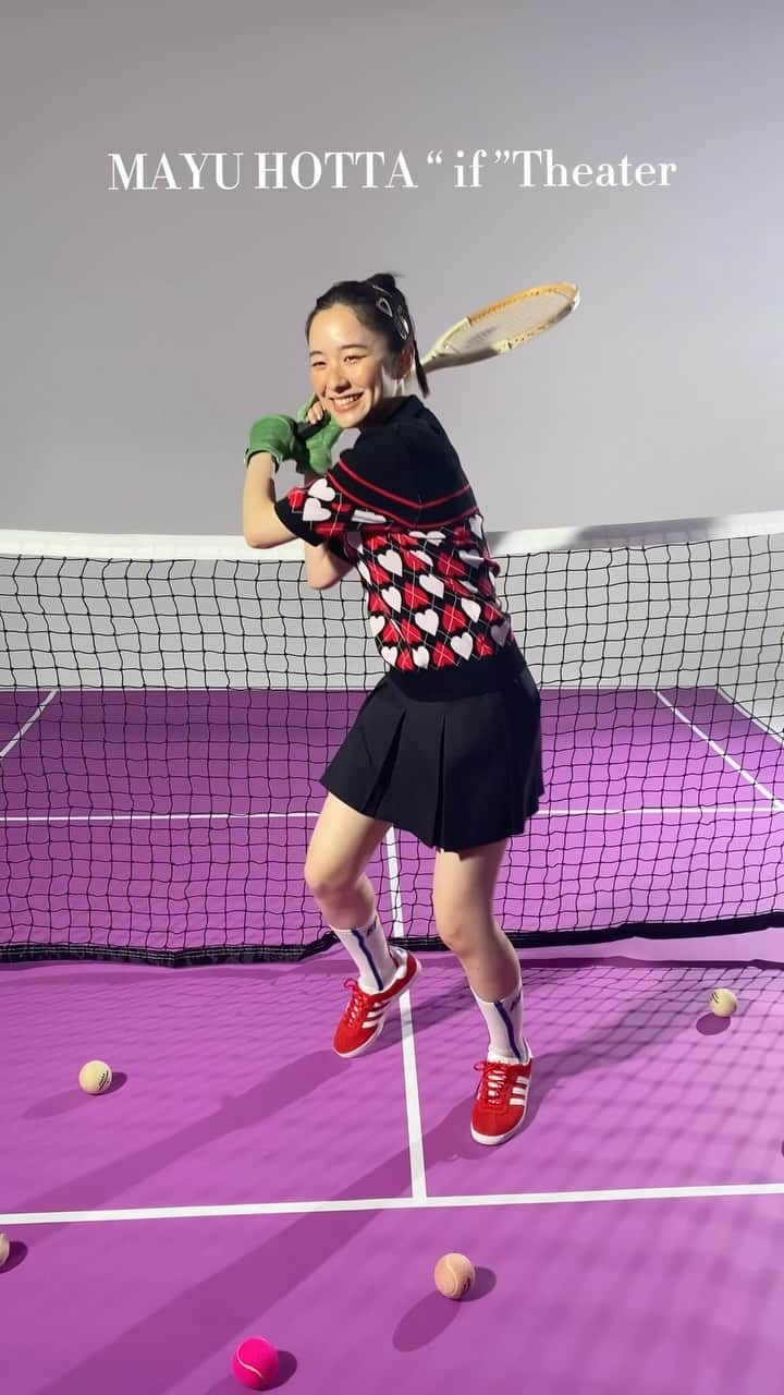 non-noのインスタグラム：「"堀田真由がもしテニス選手だったら🎾💭"  発売中のノンノ12月号掲載の『堀田真由 のifシアター』はチェックしていただけましたか？ みなさんから事前募集したリクエストに、真由が全力で応えてくれた今回の企画💌 意外にも多かった「テニスプレイヤー」になりきった真由をご覧あれ🎞️💫  #堀田真由 #堀田真由ちゃん #堀田さん #ほったさん #堀田ちゃん #たとえあなたを忘れても #あな忘 #ノンノ #nonno #nonno_magazine」