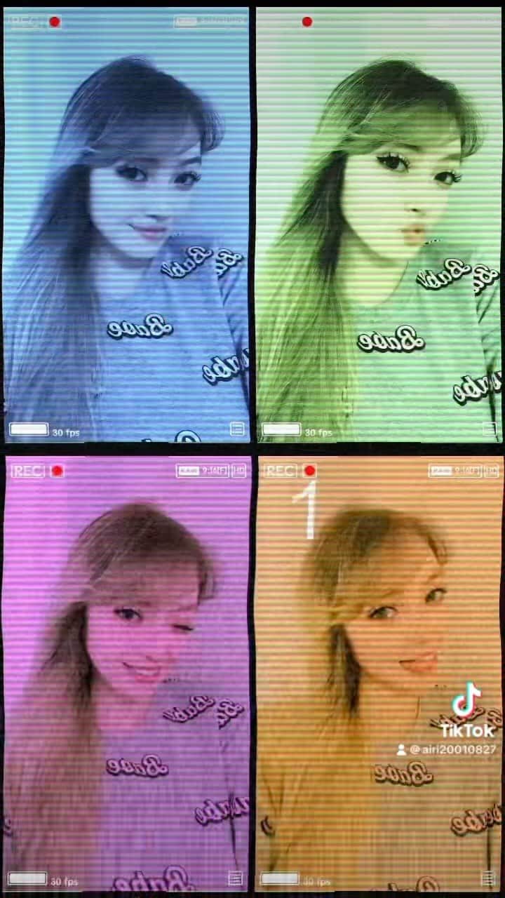 長谷川愛里のインスタグラム：「#tiktok アップしたよ❤️ 🌈📷 今日も素敵な1日になりますように☺️  #長谷川愛里」