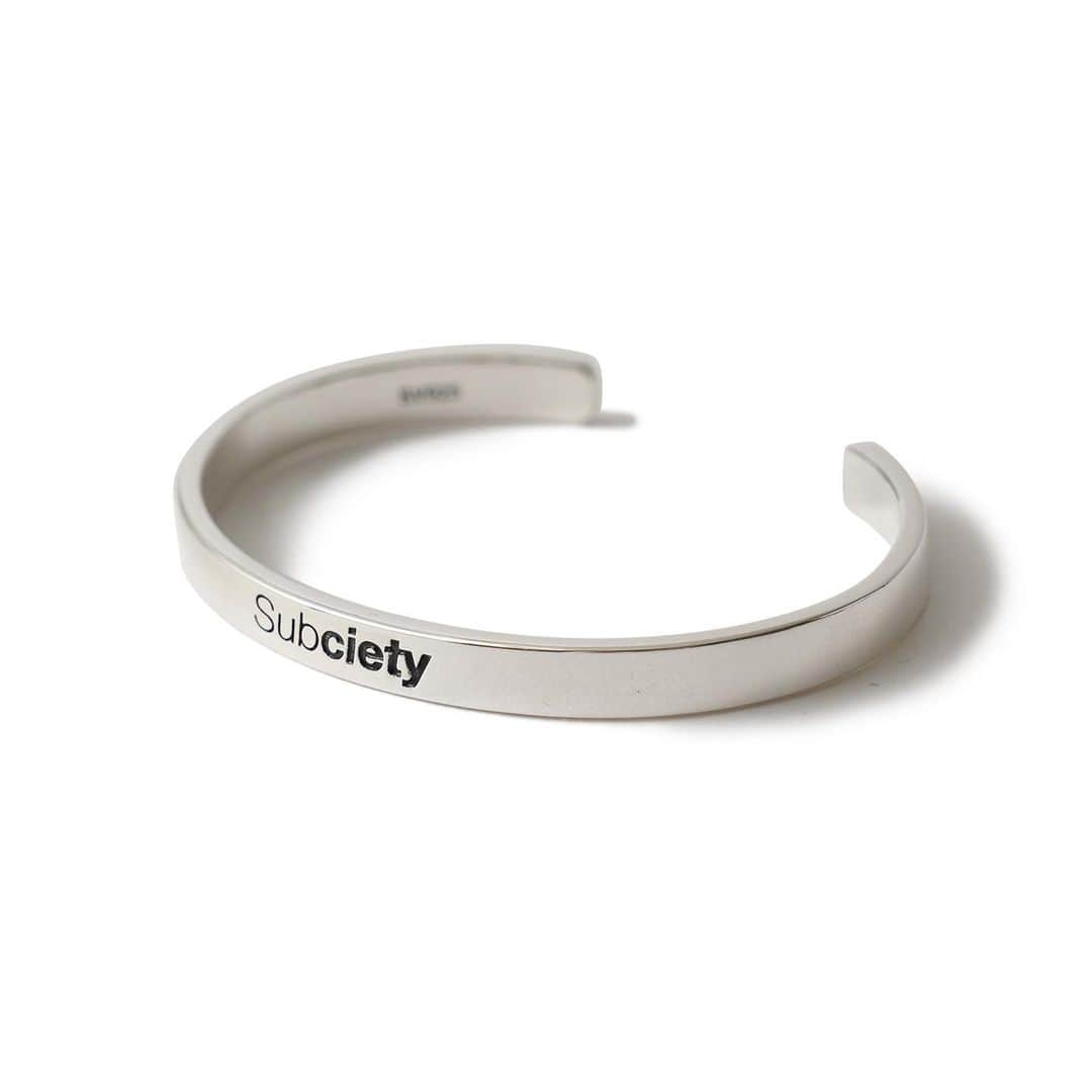 Subciety Subciety Officialのインスタグラム：「AW『SPOT』2023. #Subciety #newarrivals  SILVER BANGLE. (SILVER925)  11/17(金)12:00よりSubciety Online Storeにて販売いたします。」