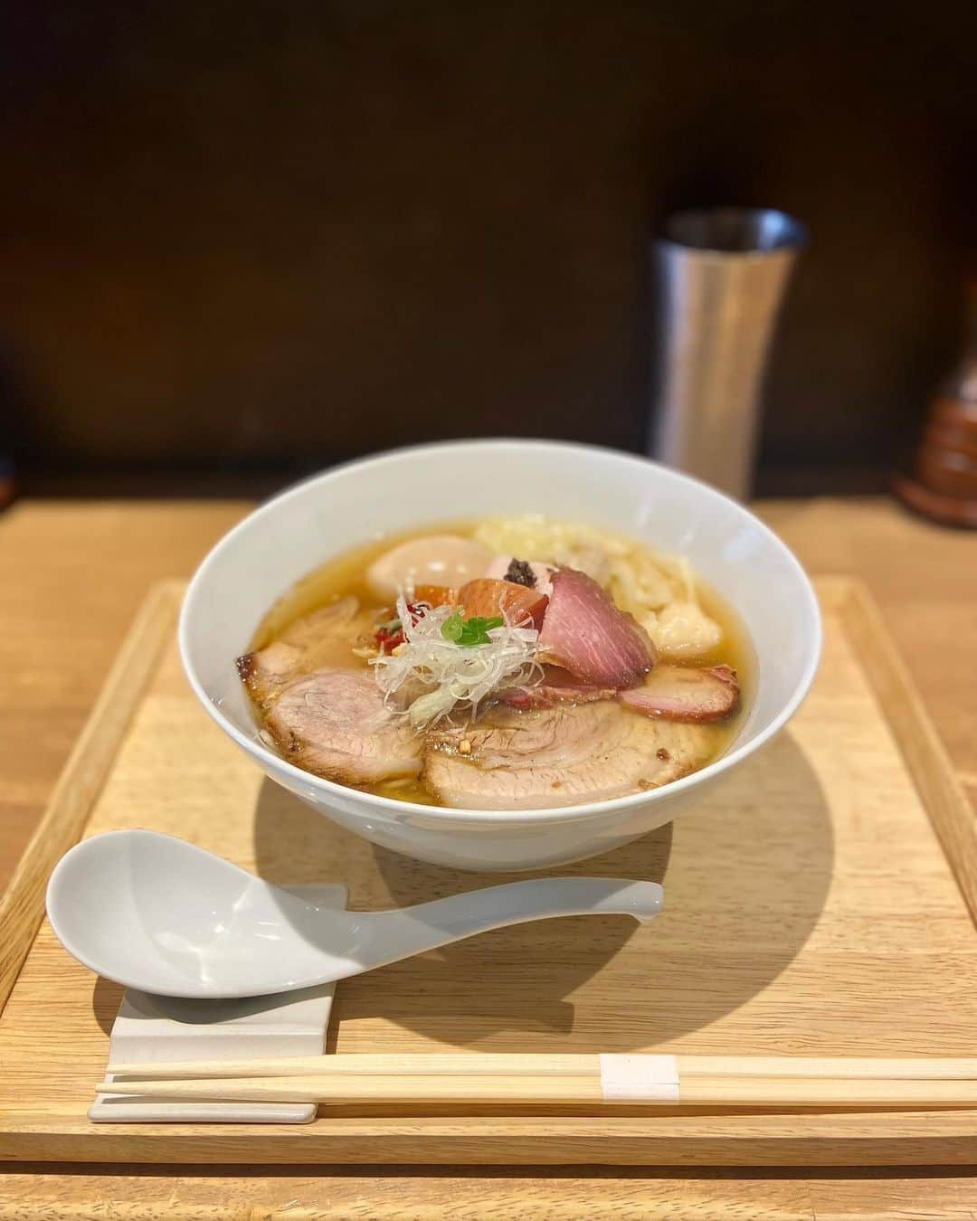 高橋佑奈のインスタグラム：「朝から並んだ🍜🍜🍜」