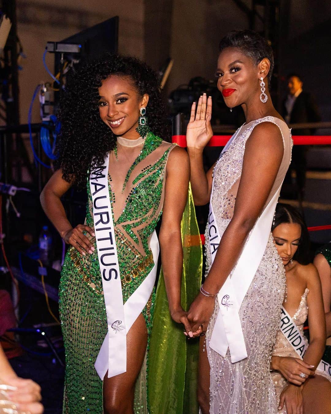 イリス・ミトゥネールのインスタグラム：「Sisterhood is the true star of the show 🥰⭐️  #missuniverse2023 #missuniverse #72ndmissuniverse」
