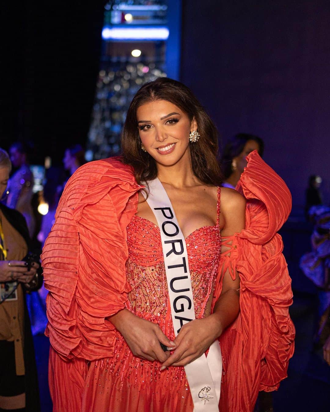 イリス・ミトゥネールのインスタグラム：「Preliminary Competition ✅  The delegates lit up the stage tonight! ✨✨  #missuniverse2023 #missuniverse #72ndmissuniverse」