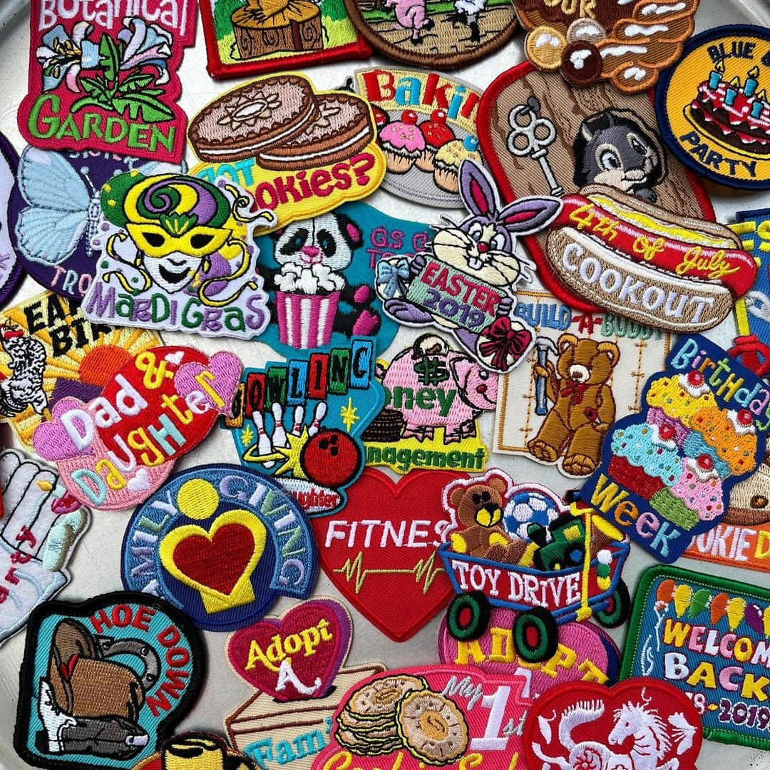 kiarrysさんのインスタグラム写真 - (kiarrysInstagram)「Vintage America Girl Scout Patches New in Today.」11月16日 15時39分 - kiarrys