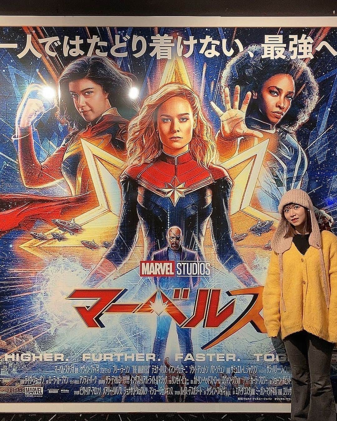 北野日奈子さんのインスタグラム写真 - (北野日奈子Instagram)「🐈🤎 大好きなMARVELの最新作「マーベルズ」をさっそくみてきました🍿夢中になっていたらあっという間に時間が過ぎていき、気づいたらエンドロール💫MARVEL作品ってなぜこんなに面白いのだろう、今までの作品でも何度も見返すくらい大満足しているのに今回の「マーベルズ」をみたらこの先も楽しみすぎて感謝です🌟   キャプテン・マーベルが最強なのはエンドゲームを見てもらったら分かると思いますが、それが今回は「マーベルズ」ということで、、、😟😮😲🫨🥹とにかく皆さん劇場でみてもらえたら分かります。迫力満点なのにその中にある繊細な感情に心がいつも打たれるのです。   あと、猫好き必見🐈🐈🐈また皆さんの感想も待ってます🪐   #PR #アベンジャーズ最強ヒーローの新たな強さ目撃 #マーベルズ #2回目も行こうっと #エンドロール後もしっかりみました #次回作もたのしみだぁ」11月16日 16時18分 - kitanohinako_official