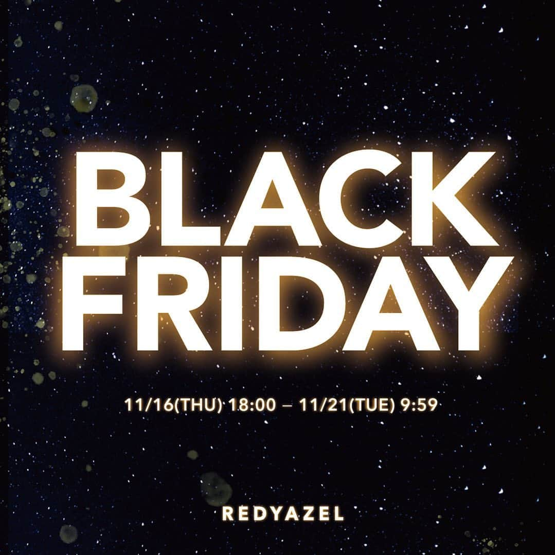 REDYAZELのインスタグラム：「𝗕𝗟𝗔𝗖𝗞 𝗙𝗥𝗜𝗗𝗔𝗬 𝟭𝟭/𝟭𝟲(𝗧𝗛𝗨)𝟭𝟴:𝟬𝟬-𝟭𝟭/𝟮𝟭(𝗧𝗨𝗘)𝟵:𝟱𝟵  上記期間中、 今すぐ着られる秋冬アイテムがMAX60%OFFに✨✨  ＼＼年に一度のお得なチャンス／／ REDYAZEL公式オンラインショップより特集ページをCHECK✔︎  このお得な機会をお見逃しなく！  #BLACKFRIDAY #ブラックフライデー ┈┈┈┈┈┈┈┈┈┈┈┈┈┈┈ REDYAZEL公式オンラインショップは @redyazel のプロフィールリンクよりCHECK 🛒  #REDYAZEL #レディアゼル #ハンサム色っぽガーリー」