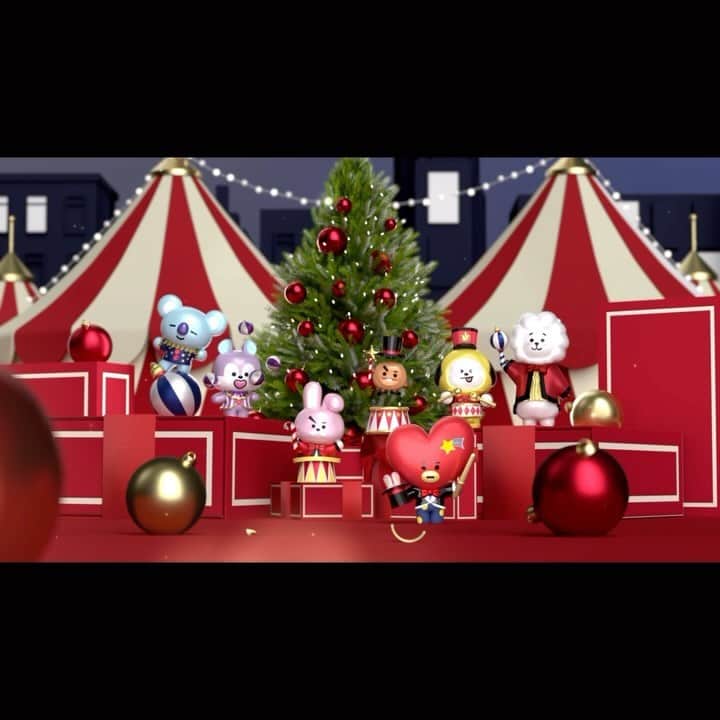 BT21 Stars of tomorrow, UNIVERSTAR!のインスタグラム：「🎪 Unwrap the magic of BT21 Holiday Circus! 🪄 BT21 I Vondels Ornaments Coming Soon! @vondels_amsterdam  #BT21 #Vondels #ornament #LINEFRIENDS #holiday #tree #holidayseason #happyholidays  🌎 GLOBAL 📍LINE FRIENDS COLLECTION (11/27 6pm PST)  📍Vondels Global Website (11/27 8pm CET)  🇰🇷 LINE FRIENDS ONLINE & OFFLINE STORES (11/28 ~) 🇨🇳 🇯🇵 LINE FRIENDS ONLINE STORE (11/28 ~) 🇸🇬 🇹🇭 PLAY LINE FRIENDS POP-UP (Available in December) 🇭🇰 LINE FRIENDS POP-UP (Available in December)」