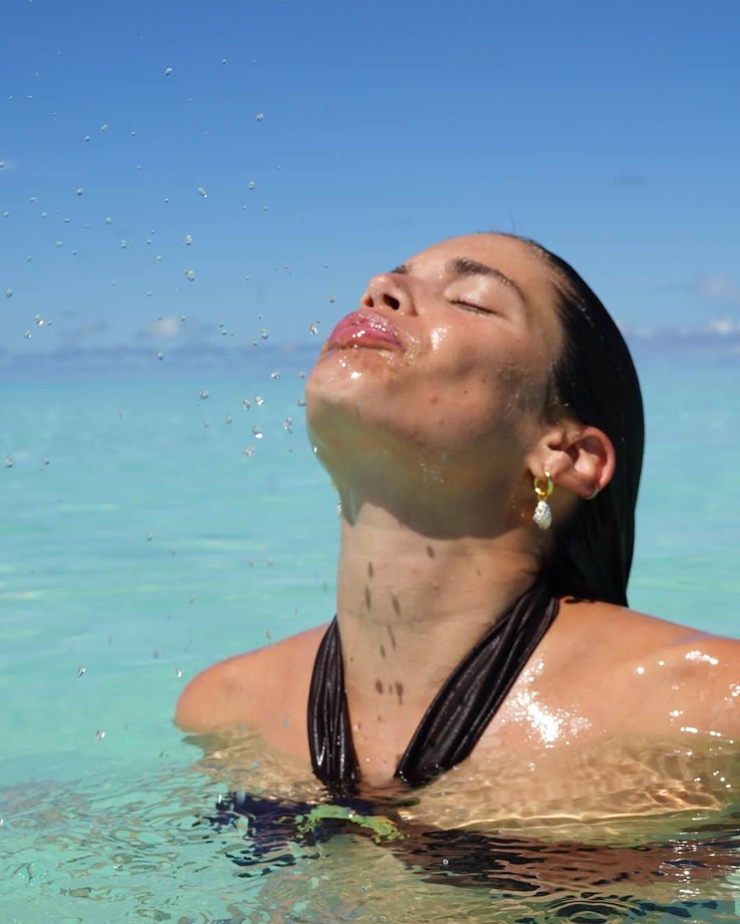 サラ・サンパイオさんのインスタグラム写真 - (サラ・サンパイオInstagram)「In my natural habitat 🏝️🐠」11月16日 16時57分 - sarasampaio