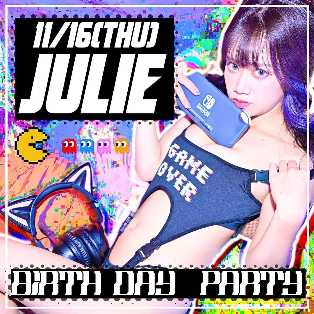 partyontokyoさんのインスタグラム写真 - (partyontokyoInstagram)「11/16(木) 『🎂JULIE Birthday Party🎂』 天真爛漫ショーガールことジュリちゃんが主役の日！  明るさ楽しさMAX！彼女が創り出すとびっきりのパリオンは一体どうなるのか！？  久々にやるあのQueen演目をお楽しみに！皆様応援よろしくお願いします！  ジュリ予約特典も是非GETして下さい🔆  #エンタメ活動を止めない #パリオン #partyon #japan #disco #dance  #史上最強の遊び場 #バーレスク東京 #burlesque #六本木 #ダンサー募集 #シンガー募集 #pa募集 #バンド募集 #求人 #お気軽にお問い合わせください」11月16日 17時19分 - partyon_tokyo