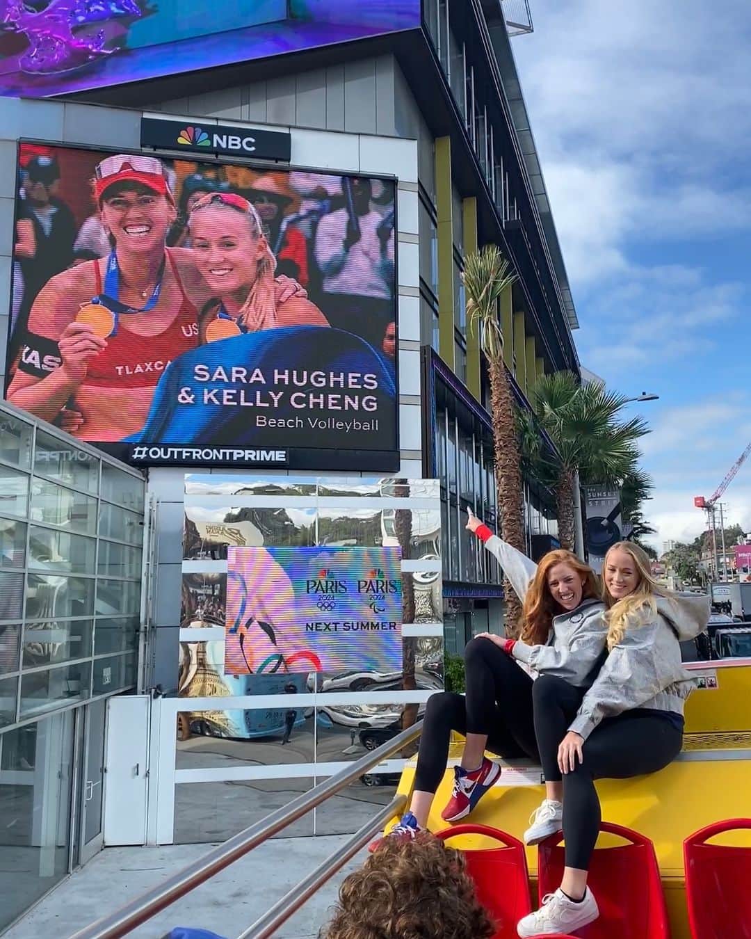 のインスタグラム：「The only stars in Hollywood that we care about 🤩 #roadtoparis2024」