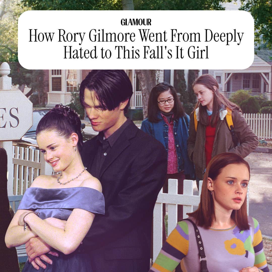 Glamour Magazineのインスタグラム：「Most of the criticism surrounding #RoryGilmore stems from her perceived sense of entitlement, narcissistic behavior, and serial cheating. We all remember what happened with Dean... and then Logan, but it seems the tides have turned for Miss Gilmore.   Recently, the #GilmoreGirls star has become more popular than Gossip Girl's Blair Waldorf on TikTok. Is it the Netflix effect? At the link in bio, we dive into how Rory went from "villain" to everyone's fall obsession.」