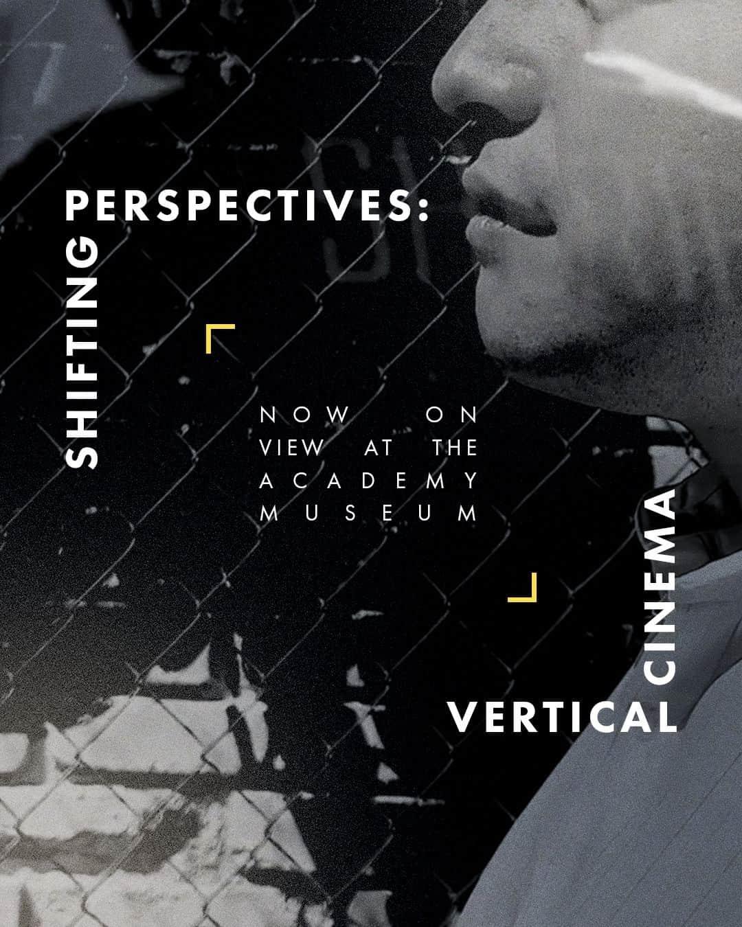 アカデミー賞のインスタグラム：「Introducing the new 'Shifting Perspectives: Vertical Cinema' exhibition at the @AcademyMuseum which reorients standard perceptions of making and watching movies.  The exhibition debuts three works by Southern Californian filmmakers who use a vertical format to explore the topography of a region that is generally perceived to be horizontal—much like cinema itself.  A DESERT DREAMS IN RED (2023) by Zaina Bseiso  DUSTY TAPES (2023) by Fox Maxy  BLACK MAN FLY (2023) by Walter Thompson-Hernández  Click the link in bio to reserve tickets.  The exhibition also features works by 15 Los-Angeles-based filmmakers from Ghetto Film School, who documented the city’s diverse and thriving tapestry through their lived experience.」