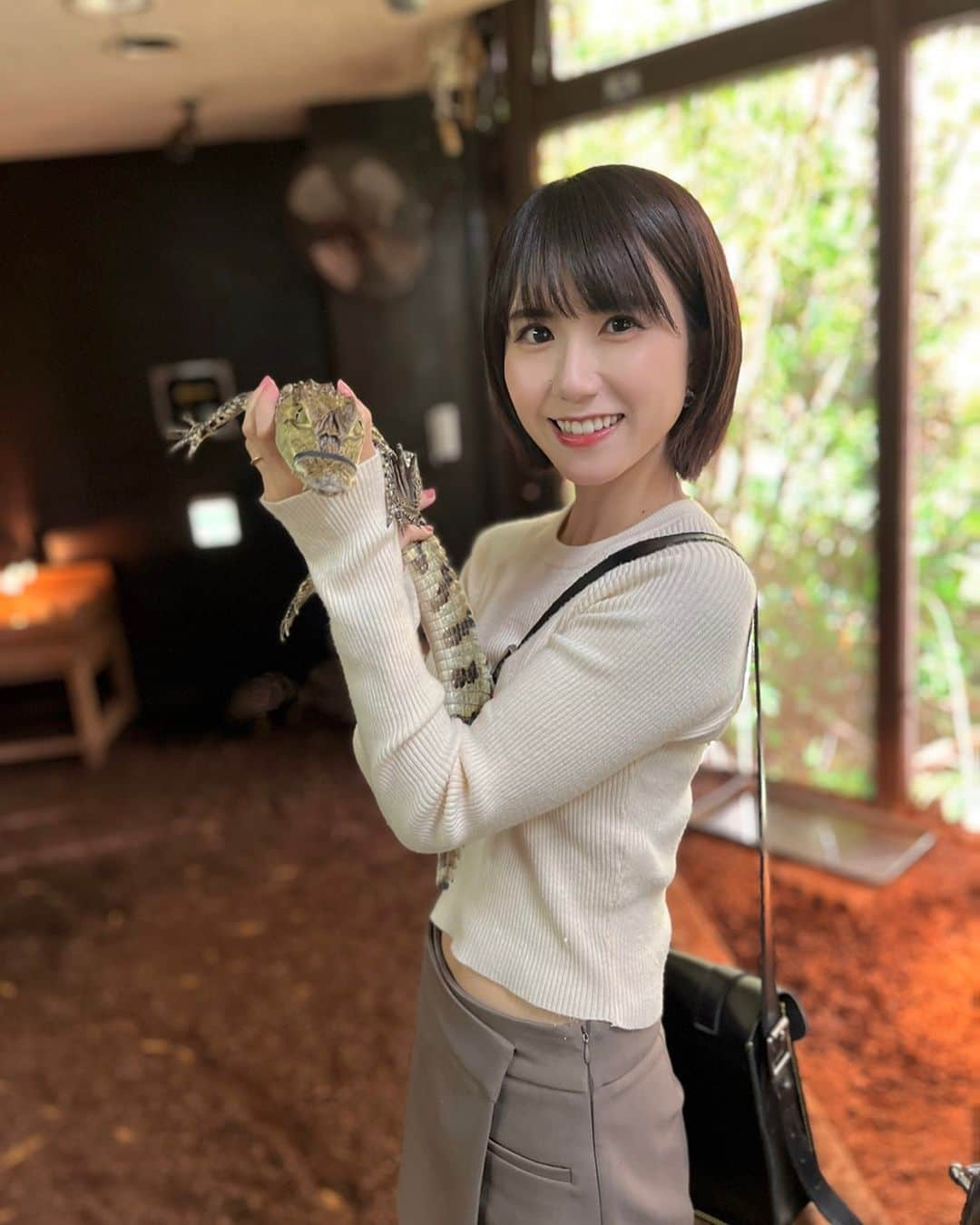 高松雪乃さんのインスタグラム写真 - (高松雪乃Instagram)「どーこだ🐊」11月16日 19時35分 - yukinotakamatsu