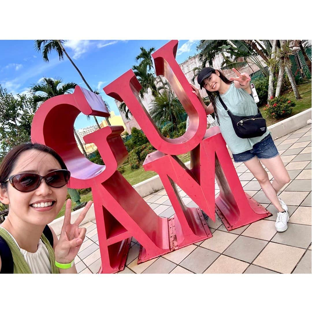 中根夕希のインスタグラム：「グアム旅行🏝️🩷 #思い出その2」