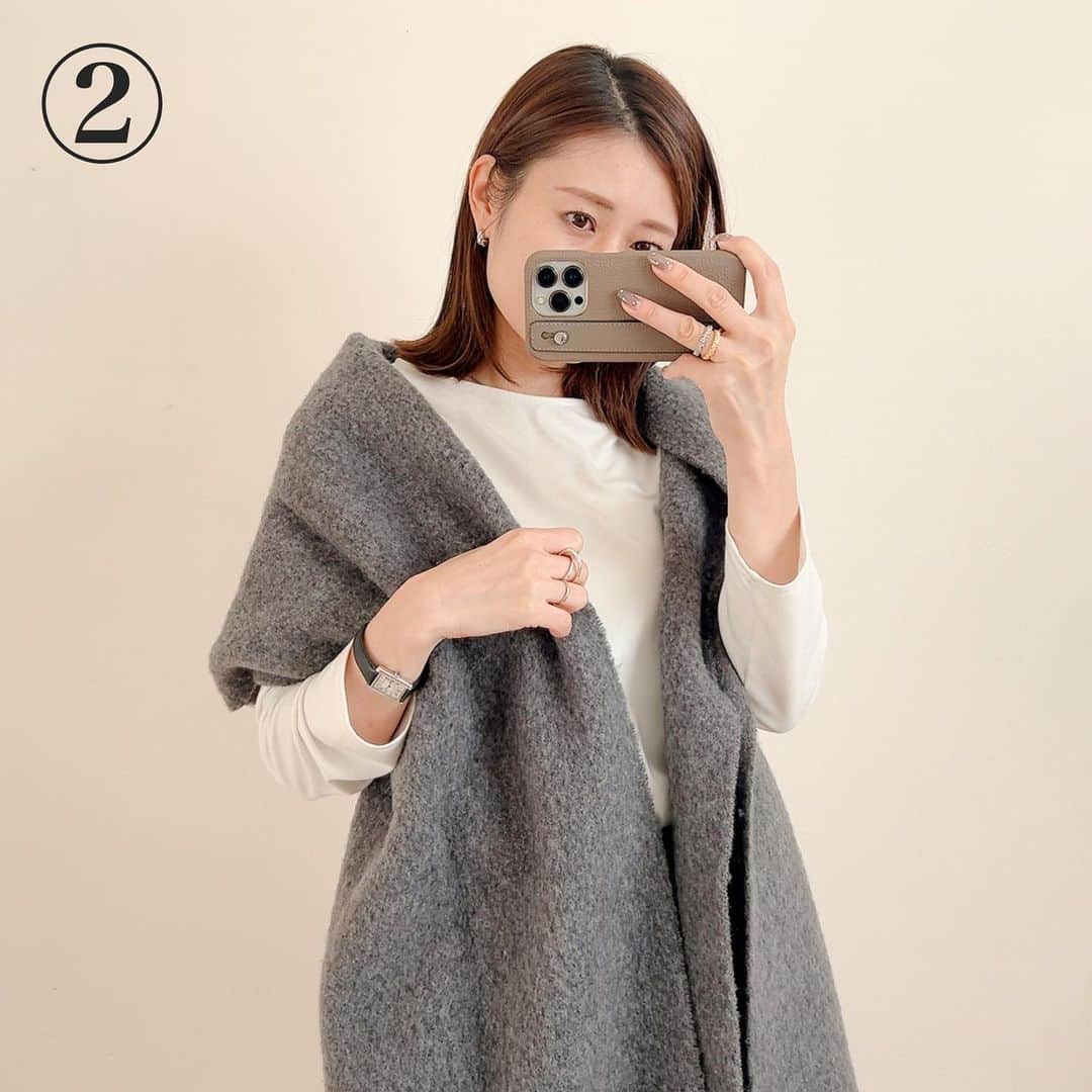 n.etsuuさんのインスタグラム写真 - (n.etsuuInstagram)「2023.11.16  @uniqlo  #チャンキーストール gray / one size  プチプラのマフラーって もう一息ボリュームが欲しいのよね〜、、 ってことが多かったけど、 これはちょうどいいー👏👏  6色もあって悩んだけど 結局グレーにしました🩶  #UNIQLO#ユニクロ#ユニクロ購入品#アラフォーママ#ママコーデ#高身長コーデ#高身長コーデ」11月16日 20時51分 - n.etsuu