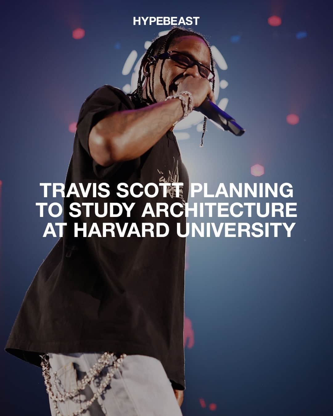 HYPEBEASTさんのインスタグラム写真 - (HYPEBEASTInstagram)「@travisscott wants to go to harvard.⁠ ⁠ The artist recently revealed that he’s planning to take architecture and has already visited the prestigious school several times. “I got to work hard to get in. They’re not letting me take any shortcuts,” Scott revealed, adding that he’s seriously looking into their admissions process. ⁠ ⁠ He further confirmed that he plans on returning to college after his ongoing tour, saying it will be a full-time gig. “I’ve always been into structural design and structural engineering…” he further comments. ⁠ Photo: Matt Winkelmeyer/Getty Images」11月16日 21時00分 - hypebeast