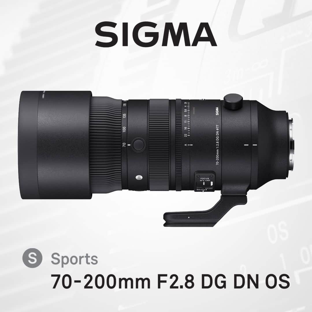 Sigma Corp Of America（シグマ）のインスタグラム：「🎉 SIGMA is pleased to announce the official release of the highly-anticipated SIGMA 70-200mm F2.8 DG DN OS | Sports lens for Sony E-mount and L-Mount!  Combining high-speed AF, remarkably effective OS, exceptional mechanical reliability, and superior optical performance, this high-performance lens is purpose-built to meet the rigorous demands of professionals, and is suitable for a wide range of styles and genres including nature, wildlife, photojournalism, action sports, wedding and portraits. The lens will retail for $1,499 USD and will be available through authorized dealers on December 7, 2023. Pre-orders are available at participating retailers nationwide.  ▶ LINKS IN OUR BIO ◀ to learn more, or go to:  🔗 bit.ly/sigma-70-200-announced-ig  ✅ Lightweight and compact design ✅ Dual HLA-driven floating focus system ✅ Dust and splash-proof construction ✅ High-performance optical stabilizer (OS2) ✅ Inner zoom mechanism ✅ Manual aperture ring ✅ Multi-material structure ✅ Minimized focus breathing ✅ Minimized flare and ghosting ✅ Newly developed tripod socket ✅ "Made in Aizu, Japan" craftsmanship  #SIGMA #SIGMA70200mmSports #SIGMASports #SIGMADGDN #sigmaphoto #sigmalens #sigmalenses #photography #telephotolens #zoomlens #Emount #Lmount #mirrorless #fullframe #newproduct #comingsoon」