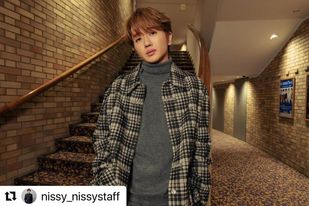 唐沢憲司のインスタグラム：「@nissy_nissystaff  CUT&COLOR  by L.O.G OMOTESANDO @log_kenjikarasawa  @log_ryunosuke630  @log_omotesando」