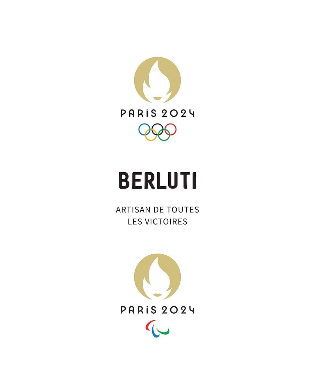 ベルルッティのインスタグラム：「#BERLUTI HABILLERA L’ÉQUIPE DE FRANCE POUR LES CÉRÉMONIES D’OUVERTURE DES JEUX OLYMPIQUES ET PARALYMPIQUES DE PARIS 2024   Dans le cadre du partenariat entre @lvmh et @paris2024 révélé le 24 juillet, Berluti, Maison française confirme son engagement pour l’événement et annonce qu’elle habillera, des pieds à la tête, l’@equipefra lors des cérémonies d’ouverture des Jeux Olympiques et Paralympiques de Paris 2024.     Les artisans et équipes Berluti travaillent avec celles de @marieamelielefur, Présidente du Comité Paralympique et Sportif Français, de @davidlappartient, Président du Comité National Olympique et Sportif Français, ainsi que celles de @tony_estanguet, Président de Paris 2024.    Sous l’impulsion et l’expertise créative de Berluti, la Maison s’attache à proposer une silhouette contemporaine symbole de l’élégance française, dans le respect de ses codes d’exigence et de confection tout en étant à l’écoute des besoins de toutes celles et tous ceux qui porteront cette tenue pour ces deux journées mémorables.    Rendez-vous prochainement pour plus de détails.     BERLUTI TO DESIGN TEAM FRANCE’S UNIFORM FOR THE OPENING CEREMONIES OF OLYMPIC AND PARALYMPIC GAMES PARIS 2024   Berluti, the French house is delighted to confirm its role in Paris 2024 as part of LVMH’s partnership with the landmark event, the Maison is to dress the French team from head to toe for the Opening Ceremonies of the Olympic and Paralympic Games Paris 2024.   Berluti’s artisans and creative studios will work closely with teams led by Marie-Amélie Le Fur, President of the French Paralympic and Sports Committee, David Lappartient, President of the French Olympic and Sports Committee, and Tony Estanguet, President of Paris 2024.    This collaborative process, powered by Berluti’s creativity and craftsmanship, will ensure a team kit that reflects the modern spirit of French elegance. France’s athletes will wear these uniforms, designed for their ease and comfort and tailored to the Maison’s usual meticulous standards, over two memorable days.    Stay tuned to discover more details.    #BerlutiParis2024 #LVMH #Paris2024 #ArtisanDeToutesLesVictoires」