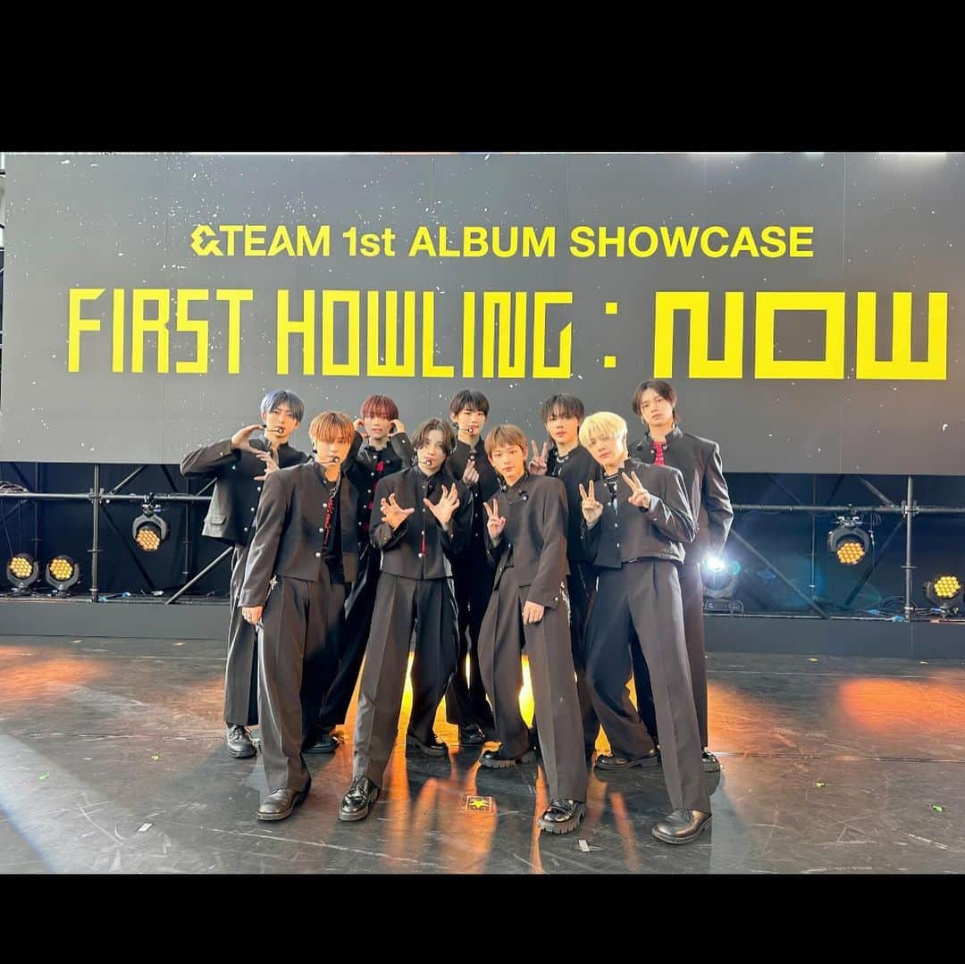 唐沢憲司さんのインスタグラム写真 - (唐沢憲司Instagram)「&TEAM  1st ALBUM SHOWCASE First Howling : NOW   @andteam_official  @glitter.mag」11月16日 22時15分 - log_kenjikarasawa