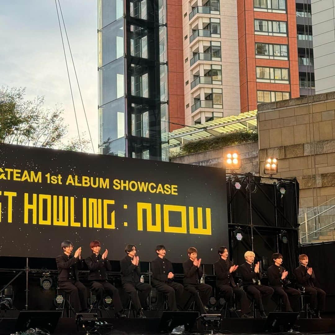 唐沢憲司さんのインスタグラム写真 - (唐沢憲司Instagram)「&TEAM  1st ALBUM SHOWCASE First Howling : NOW   @andteam_official  @glitter.mag」11月16日 22時15分 - log_kenjikarasawa