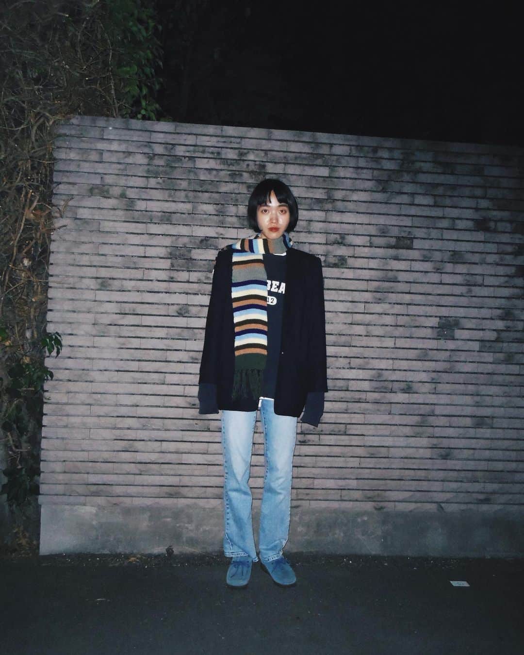山本真莉さんのインスタグラム写真 - (山本真莉Instagram)「🧣🩵💚🤎」11月16日 22時33分 - ymmryl