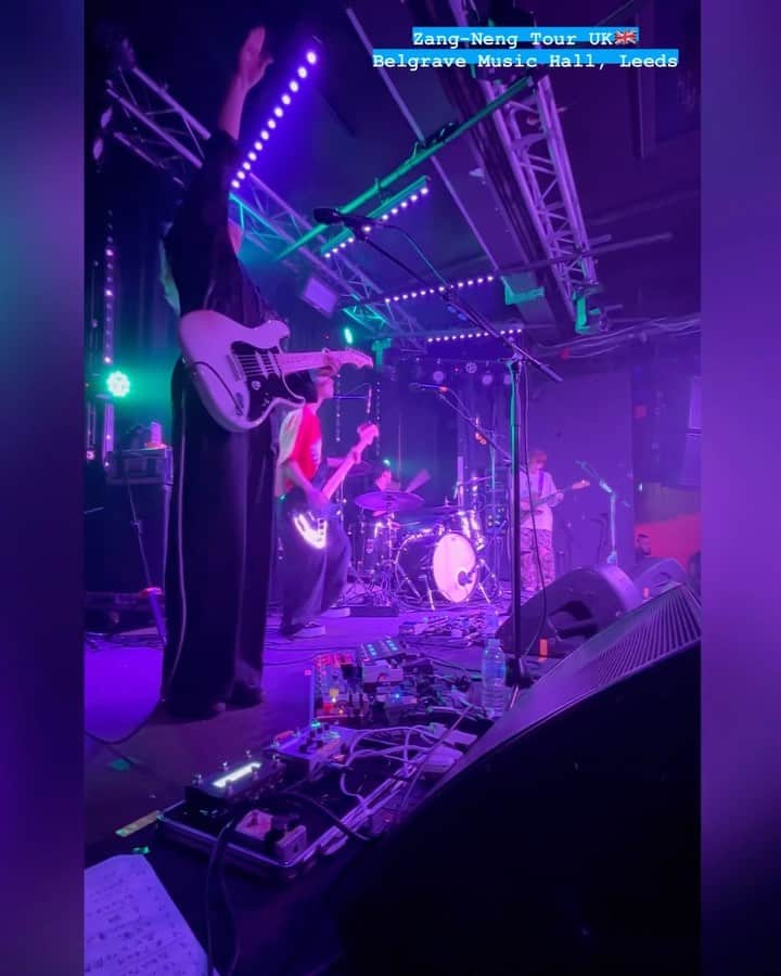 キダモティフォのインスタグラム：「Thank you for coming last night Leeds!! I won't go into details, but everyone helped us a lot. So much appreciated🙏We'll definitely be back again sooooooon🤜🤛   Zang-Neng Tour in UK🇬🇧  4.11 Mutations Festival, Brighton 5.11 Heaven, London 7.11 Joiners, Southampton 9.11 Exchange, Bristol 10.11 Clwb Ifor Bach, Cardiff  11.11 Arts club, Liverpool 13.11 The Academy 2, Dublin(Ireland) 14.11 Band On The Wall, Manchester 15.11 Belgrave Music Hall, Leeds ------------------------------ 17.11 The Glove, Newcastle 18.11 Classic Grand, Glasgow 20.11 Bodega, Nottingham 21.11 Hare & Hounds, Birmingham  #tricot #tricot_band」